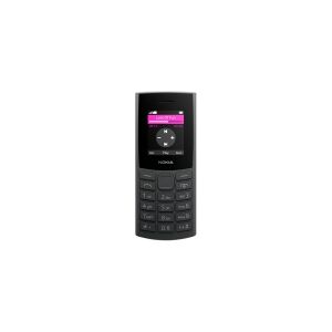 Nokia 105 4G (2023) - 4G funktionstelefon - dual-SIM - microSD slot - LCD-skærm - brunsort