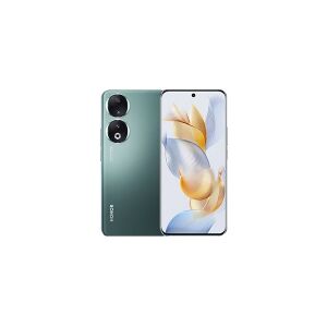 Honor Device Honor 90 - 5G smartphone - dual-SIM - RAM 12 GB / Intern hukommelse 512 GB - OLED-skærm - 6.7 - 2664 x 1200 pixels (120 Hz) - 3x bagkamera 200 MP, 12 MP, 2 MP - front camera 50 MP - Smaragdgrøn