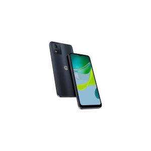 Motorola Moto E13 - 4G smartphone - dual-SIM - RAM 8 GB / Intern hukommelse 128 GB - microSD slot - LCD-skærm - 6.5 - 1600 x 720 pixels (60 Hz) - rear camera 13 MP - front camera 5 MP - kosmisk sort