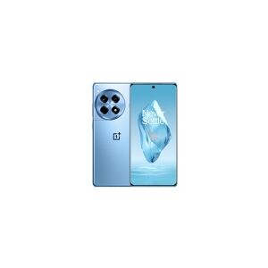 OnePlus 12R - 5G smartphone - dual-SIM - RAM 16 GB / Intern hukommelse 256 GB - OLED-skærm - 6.78 - 2780 x 1264 pixels (120 Hz) - 3x bagkamera 50 MP, 8 MP, 2 MP - front camera 16 MP - kølig blå