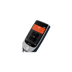 Nokia 8210 4G - 4G funktionstelefon - dual-SIM - RAM 48 MB / Intern hukommelse 128 MB - microSD slot - 320 x 240 pixels - rear camera 0,3 MP - mørkeblå