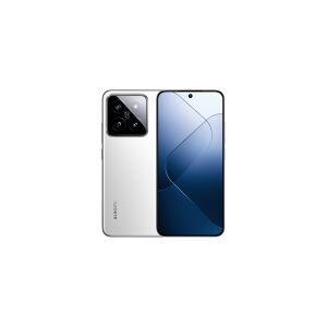 Xiaomi 14 - 5G smartphone - dual-SIM - RAM 12 GB / Intern hukommelse 512 GB - OLED-skærm - 6.36 - 2670 x 1200 pixels (120 Hz) - 3x bagkamera 50 MP, 50 MP, 50 MP - front camera 32 MP - hvid