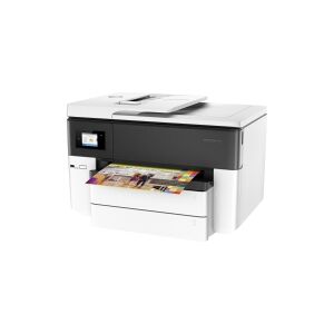 HP Officejet Pro 7740 All-in-One - Multifunktionsprinter - farve - ink-jet - A3/Ledger (297 x 432 mm) (original) - A3 (medie) - op til 18 spm (kopiering) - opp til 22 spm (udskrift) - 250 ark - 33.6 kbps - USB 2.0, LAN, Wi-Fi(n), USB-vært