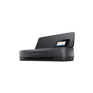 HP Officejet 250 Mobile All-in-One - Multifunktionsprinter - farve - blækprinter - Legal (216 x 356 mm) (original) - A4/Legal (medie) - op til 8 spm (kopiering) - op til 10 spm (udskriver) - 50 ark - USB 2.0, USB vært, Wi-Fi