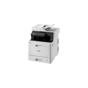 Brother MFC-L8690CDW - Multifunktionsprinter - farve - laser - A4/Legal (medie) - op til 31 spm (udskriver) - 300 ark - 33.6 Kbps - USB 2.0, Gigabit LAN, Wi-Fi(n), USB vært - med Brother PRINT AirBag for 200000 pages