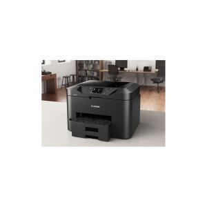 Canon MAXIFY MB2750 - Multifunktionsprinter - farve - blækprinter - A4 (210 x 297 mm), Legal (216 x 356 mm) (original) - A4/Legal (medie) - op til 22 spm (kopiering) - op til 24 ipm (udskriver) - 500 ark - 33.6 Kbps - USB 2.0, LAN, Wi-Fi(n), USB vært