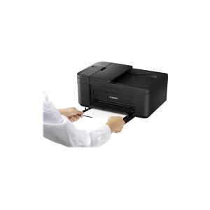 Canon PIXMA TR4550 - Multifunktionsprinter - farve - blækprinter - A4 (210 x 297 mm), Legal (216 x 356 mm) (original) - A4/Legal (medie) - op til 8.8 ipm (udskriver) - 100 ark - 33.6 Kbps - USB 2.0, Wi-Fi(n) - sort