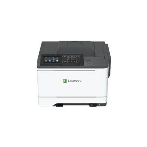 Lexmark CS622de - Printer - farve - Duplex - laser - A4/Legal - 1200 x 1200 dpi - op til 37 spm (mono) / op til 37 spm (farve) - kapacitet: 250 ark - USB 2.0, Gigabit LAN, USB 2.0 vært