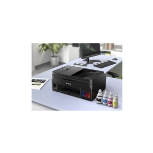 Canon PIXMA G4511 - Multifunktionsprinter - farve - blækprinter - kan genopfyldes - A4 (210 x 297 mm), Legal (216 x 356 mm) (original) - A4/Legal (medie) - op til 8.8 ipm (udskriver) - 100 ark - 33.6 Kbps - USB 2.0, Wi-Fi(n)