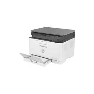 HP Color Laser MFP 178nw - Multifunktionsprinter - farve - laser - A4 (210 x 297 mm) (original) - A4/Letter (medie) - op til 18 spm (kopiering) - op til 18 spm (udskriver) - 150 ark - USB 2.0, LAN, Wi-Fi(n)