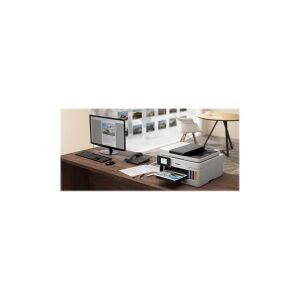 Canon MAXIFY GX6050 - Multifunktionsprinter - farve - blækprinter - kan genopfyldes - Legal (216 x 356 mm)/A4 (210 x 297 mm) (original) - A4/Legal (medie) - op til 24 ipm (udskriver) - 350 ark - USB 2.0, LAN, Wi-Fi(n), USB vært