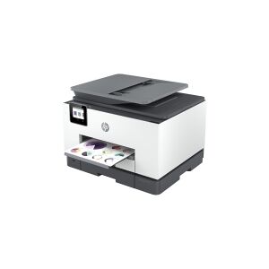 HP Officejet Pro 9022e All-in-One - Multifunktionsprinter - farve - blækprinter - Legal (216 x 356 mm) (original) - A4/Legal (medie) - op til 23 spm (kopiering) - op til 24 spm (udskriver) - 250 ark - 33.6 Kbps - USB 2.0, LAN, Wi-Fi(n), USB vært - HP Inst