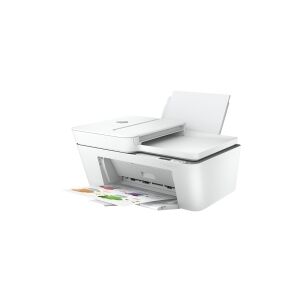 HP Deskjet 4120e All-in-One - Multifunktionsprinter - farve - blækprinter - A4 (210 x 297 mm) (original) - A4/Legal (medie) - op til 6 spm (kopiering) - op til 8.5 spm (udskriver) - 60 ark - USB 2.0, Wi-Fi(n), Bluetooth - cement - HP Instant Ink-kompatibe