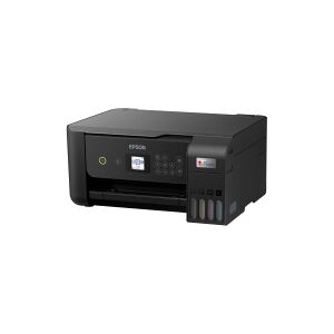 Epson EcoTank ET-2820 - Multifunktionsprinter - farve - blækprinter - kan genopfyldes - A4 (medie) - op til 10 spm (udskriver) - 100 ark - USB, Wi-Fi - sort