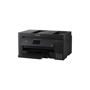 Epson EcoTank ET-15000 - Multifunktionsprinter - farve - blækprinter - A3/Ledger (297 x 432 mm) (original) - A3/Ledger (medie) - op til 11.5 spm (kopiering) - op til 17 spm (udskriver) - 270 ark - 33.6 Kbps - USB 2.0, LAN, Wi-Fi