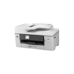 Brother MFC-J6540DW - Multifunktionsprinter - farve - blækprinter - A3 (medie) - op til 25 spm (kopiering) - op til 28 spm (udskriver) - 250 ark - 33.6 Kbps - USB 2.0, LAN, Wi-Fi(n), USB vært