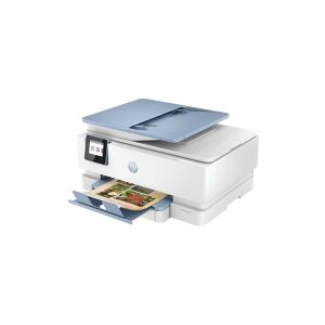 HP ENVY Inspire 7921e All-in-One - Multifunktionsprinter - farve - blækprinter - 216 x 297 mm (original) - A4/Legal (medie) - op til 13 spm (kopiering) - op til 15 spm (udskriver) - 125 ark - USB 2.0, Wi-Fi(ac), Bluetooth - surf blue - HP Instant Ink-komp