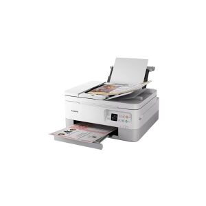 Canon PIXMA TS7451a - Multifunktionsprinter - farve - blækprinter - A4 (210 x 297 mm), Legal (216 x 356 mm) (original) - A4/Legal (medie) - op til 13 ipm (udskriver) - 200 ark - USB, Wi-Fi(n) - hvid