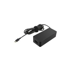 Lenovo 65W Standard AC Adapter (USB Type-C) - Strømforsyningsadapter - AC 100-240 V - 65 Watt - Danmark - CRU