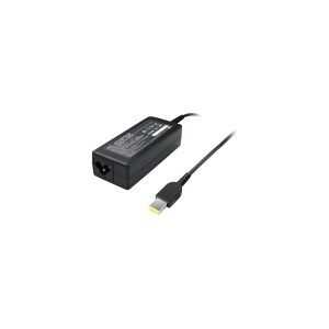 DELTACOIMP Power adapter for Lenovo T570/T470/L470, 65W, 3.25A, black