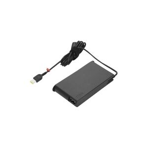 Lenovo ThinkPad 170W Slim AC Adapter (Slim-tip) - Strømforsyningsadapter - AC 90-265 V - 170 Watt - sort - for ThinkPad P1 Gen 4  P15v Gen 2  P17 Gen 2  T15g Gen 2  T15p Gen 2  X1 Extreme Gen 4