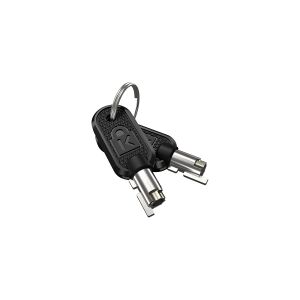 Kensington N17 Portable Keyed Laptop Lock - Like Keyed - For Dell Devices - sikkerhedskabelslås - 2.3 m