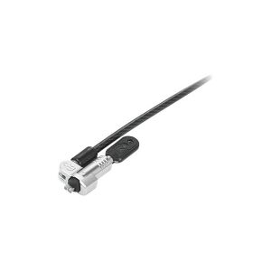 Lenovo Kensington NanoSaver Cable Lock - Sikkerhedskabelslås - sort - 1.8 m - for ThinkCentre M70q Gen 3  M75t Gen 2  ThinkPad T14 Gen 3  T14s Gen 3  X1 Carbon Gen 11