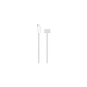 Apple - Strømkabel - 24 pin USB-C (han) til MagSafe 3 (han) - 2 m - for MacBook Air (Midt 2022, Midt 2023)  MacBook Pro (Early 2023, Sent 2021)