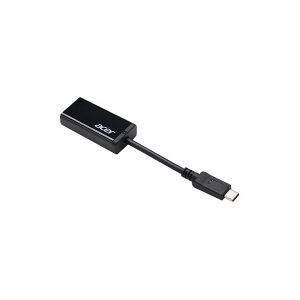 Acer - Strømforsyningsadapter - 45 Watt - Den Europæiske Union - sort - for Chromebook Spin 13  TravelMate P2410, P2510, P614, TMP614  TravelMate X3  X5