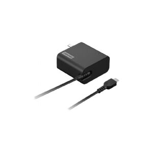 Lenovo - USB-C strømadapter - AC 100-240 V - 65 Wh - Europa - sort