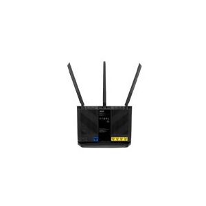 ASUS 4G-AX56 - - trådløs router - - WWAN 4-port switch - 1GbE - Wi-Fi 6 - Dual Band eftersyn ikke inkluderet