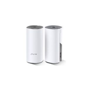 TP-Link Deco E4 - - Wi-Fi-system - (2 routere) - op til 2800 sq.ft - mesh - Wi-Fi 5 - Dual Band