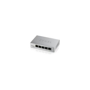 ZyXEL Communications Zyxel GS1200-5 - Switch - Administreret - 5 x 10/100/1000 - desktop