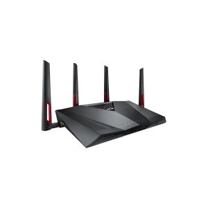 ASUS RT-AC88U - Trådløs router - 8-port switch - GigE - Wi-Fi 5 - Dual Band