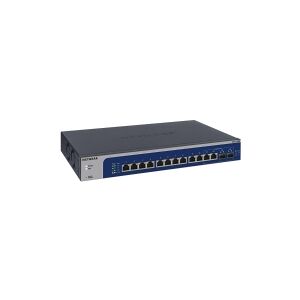 NETGEAR Plus XS512EM - Switch - smart - 10 x 100/1000/2.5G/5G/10GBase-T + 2 x kombo 10 Gigabit SFP+ - desktop, monterbar på stativ