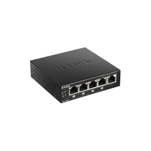 D-Link Systems D-Link DGS 1005P - Switch - 5 x 10/100/1000 (4 PoE+) - desktop - PoE+ (60 W)