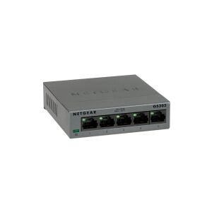 NETGEAR GS305 - Switch - ikke administreret - 5 x 10/100/1000 - desktop, væg-monterbar