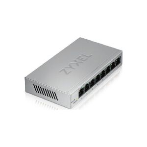 ZyXEL Communications Zyxel GS1200-8 - Switch - Administreret - 8 x 10/100/1000 - desktop