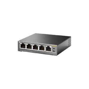 TP-Link TL-SG1005P - Switch - ikke administreret - 4 x 100/1000  PoE 56W + 1 x 10/100/1000