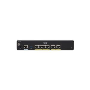 Cisco Integrated Services Router 927 - - router - - kabel mdm 4-port switch - 1GbE - WAN-porte: 2