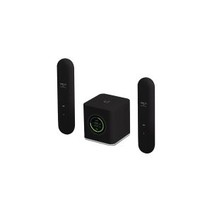 Ubiquiti AmpliFi AFi-G - Gamer's Edition - Wi-Fi-system (router, 2 extendere) - op til 20.000 sq.ft - mesh - GigE - Wi-Fi 5 - Dual Band