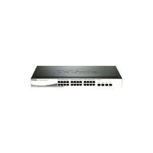 D-Link Systems D-Link Web Smart DGS-1210-24 - Switch - Administreret - 24 x 10/100/1000 + 4 x delt SFP - desktop