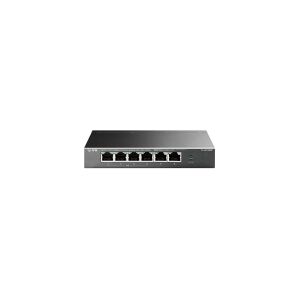 TP-Link TL-SF1006P, Ikke administreret, Fast Ethernet (10/100), Fuld duplex, Strøm over Ethernet (PoE)