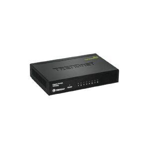 TRENDnet TEG S82g 8-Port Gigabit GREENnet Switch - Switch - 8 x 10/100/1000 - desktop - TAA-kompatibel