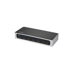 StarTech.com 7 Port USB C Hub with Fast Charge Port, USB-C to 5x USB-A 2x USB-C USB 3.0 (USB 3.1/3.2 Gen 1 SuperSpeed 5Gbps), Self Powered Type-C Hub