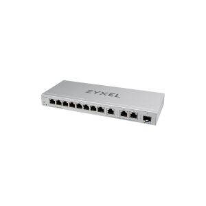 ZyXEL Communications Zyxel XGS1250-12 - Switch - Administreret - 8 x 10/100/1000 + 3 x 100/1000/2.5G/5G/10GBase-T + 1 x SFP+ - desktop