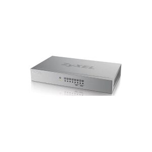 ZyXEL Communications Zyxel GS-108B - V3 - switch - ikke administreret - 8 x 10/100/1000 - desktop