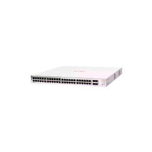 HPE Aruba Instant On 1830 48G 24p Class4 PoE 4SFP 370W Switch - Switch - smart - 24 x 10/100/1000 + 24 x 10/100/1000 (PoE+) + 4 x Gigabit SFP - desktop, monterbar på stativ - PoE+ (370 W)