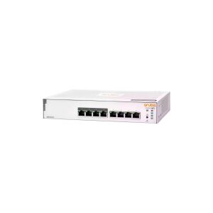 HPE Aruba Instant On 1830 8G 4p Class4 PoE 65W Switch - Switch - smart - 4 x 10/100/1000 + 4 x 10/100/1000 (PoE+) - desktop, monterbar på stativ - PoE+ (65 W)