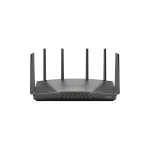 Synology RT6600AX - - trådløs router - 4-port switch - 1GbE, 2.5GbE - WAN-porte: 2 - Wi-Fi 6 - Tri-Band